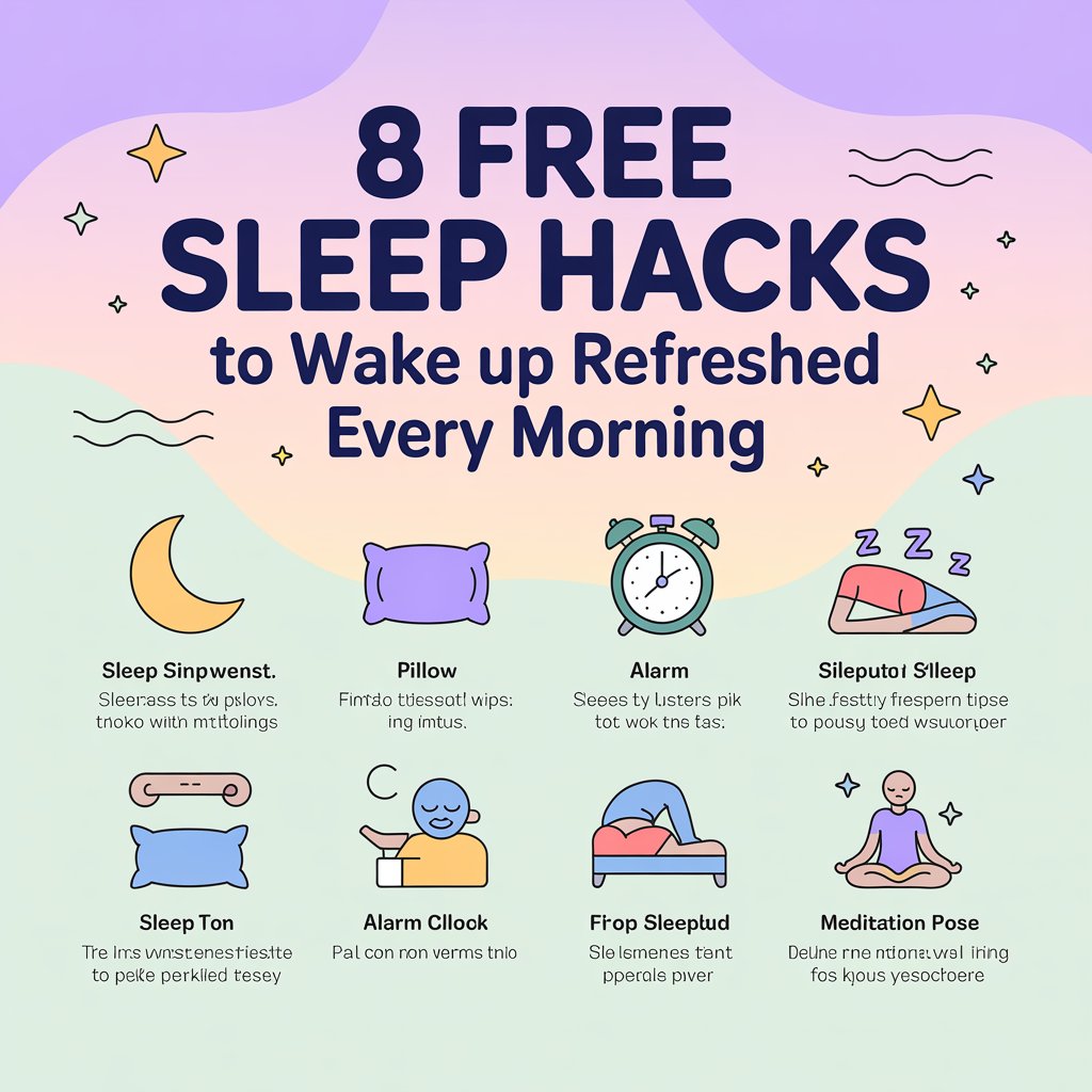 8 Free Sleep Hacks to Wake Up Refreshed Every Morning