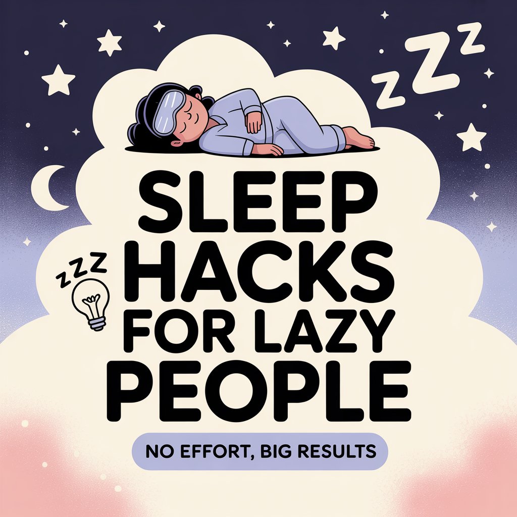 Sleep Hacks for Lazy People: No Effort, Big Results