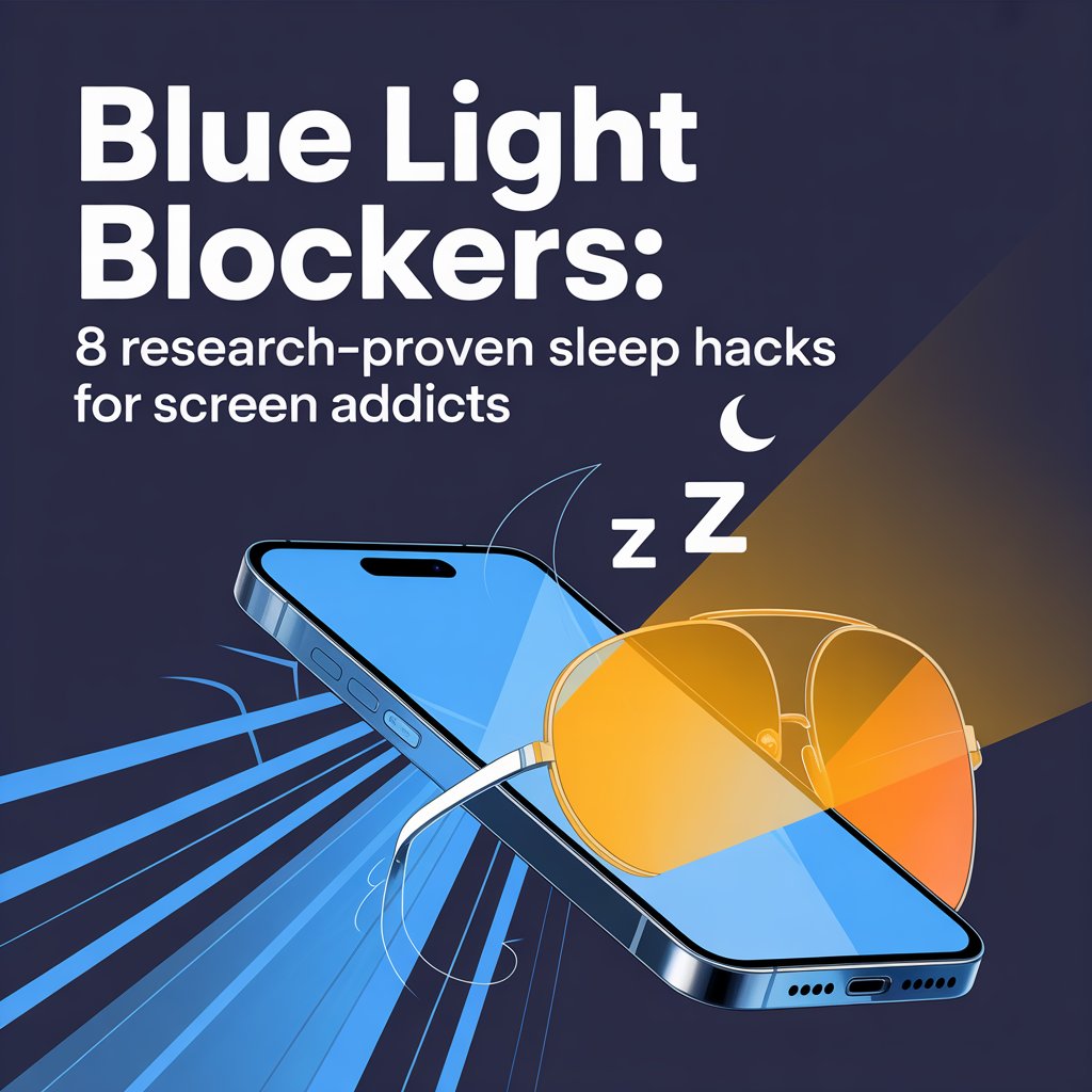 Blue Light Blockers: 8 Research-Proven Sleep Hacks for Screen Addicts