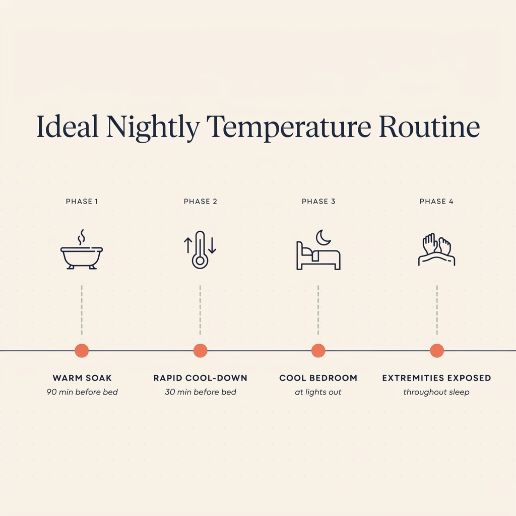 Ideal Nightly Temperature Routine