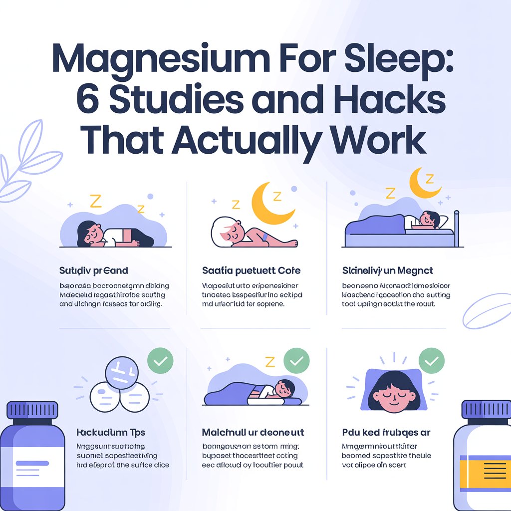 Magnesium for Sleep: 6 Studies and Hacks That Actually Work