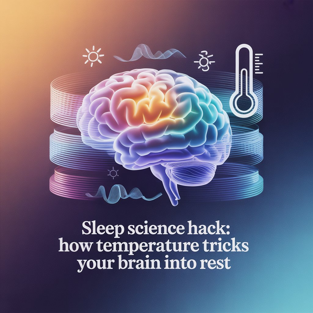 Sleep Science Hack: How Temperature Tricks Your Brain into Rest