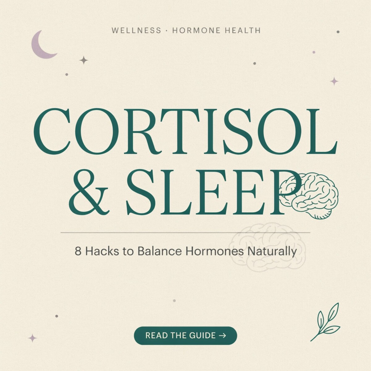 Cortisol and Sleep: 8 Hacks to Balance Hormones Naturally