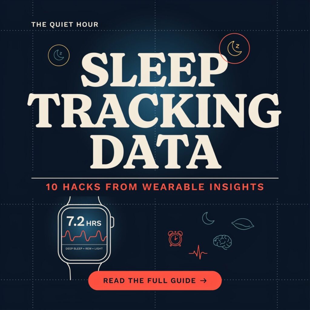 Sleep Tracking Data 10 Hacks from Wearable Insights