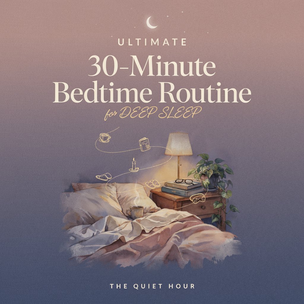 The Ultimate 30-Minute Bedtime Routine for Deep Sleep