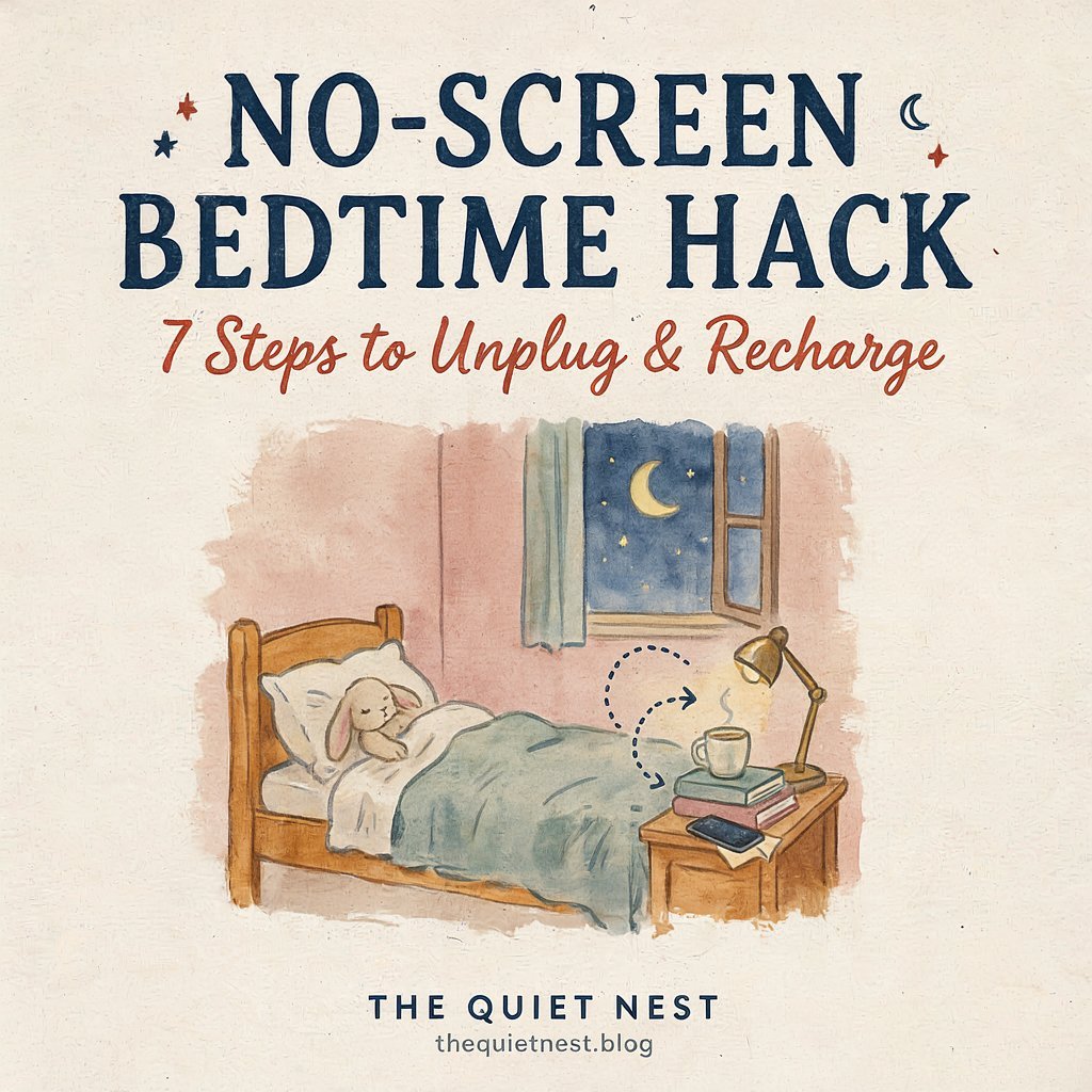 No-Screen Bedtime Hack: 7 Steps to Unplug and Recharge