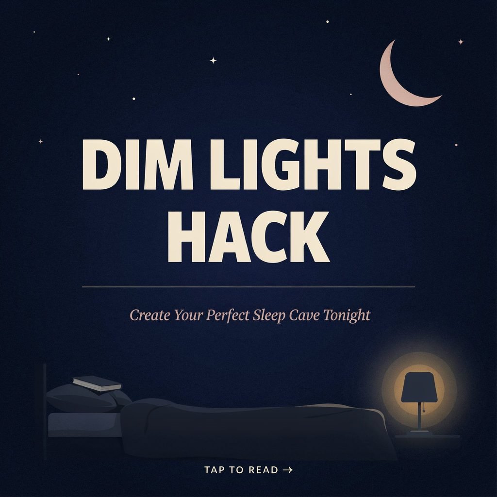 Dim Lights Hack Create Your Perfect Sleep Cave Tonight